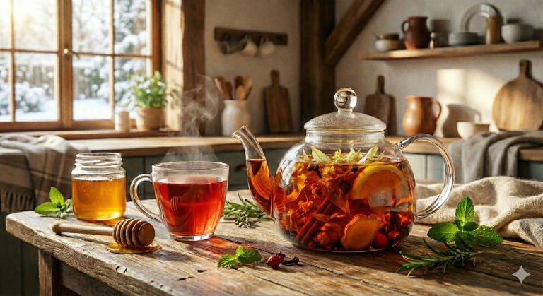 Kışa Yakışan Doğal Karışım: Kış Çayı Tarifi